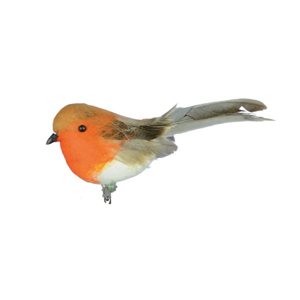 Robin On Clip - 6cm  